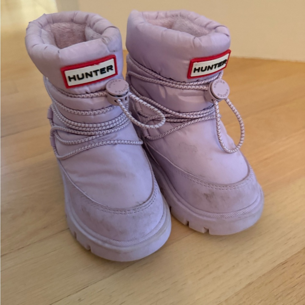 Hunter baby Lavender Snow Boots